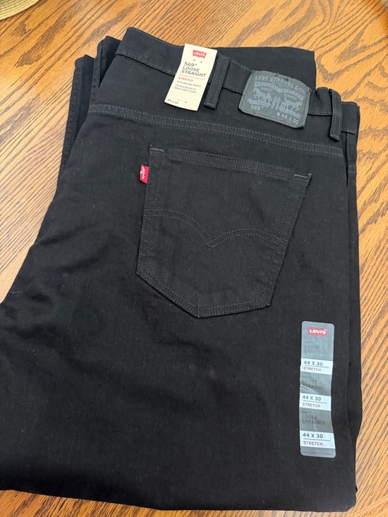 Levi's Other - Levi's 569 Black LooseStraight Jeans - Men's